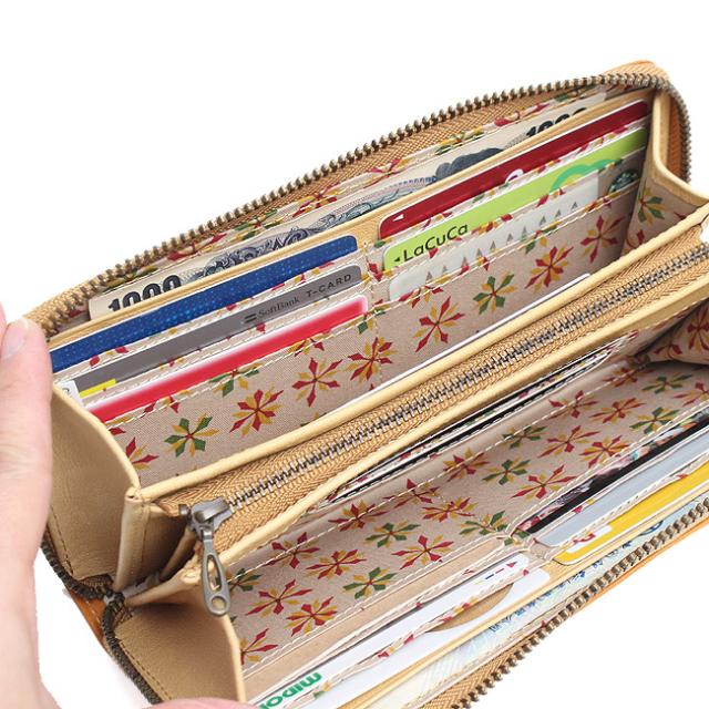 sybilla シビラ ラーナ ラウンドファスナー長財布 5470173