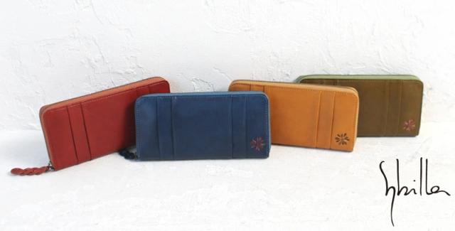 sybilla シビラ ラーナ ラウンドファスナー長財布 5470173