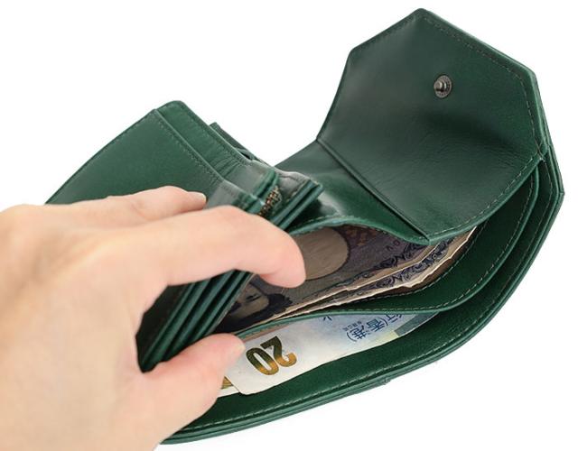 sybilla シビラ ムーチョ かぶせ二つ折り財布 5470421