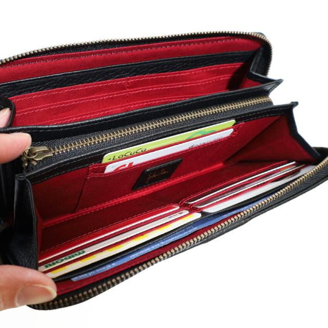 sybilla シビラ フガール ラウンドファスナー長財布 5470562