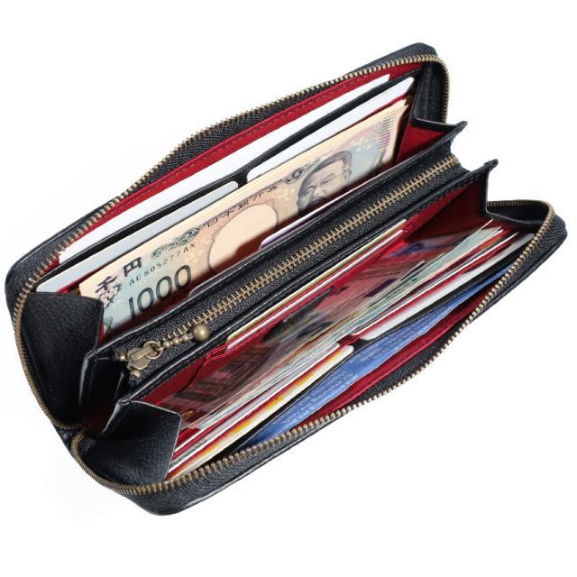 sybilla シビラ フガール ラウンドファスナー長財布 5470562