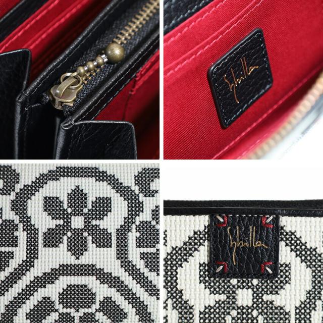 sybilla シビラ フガール ラウンドファスナー長財布 5470562