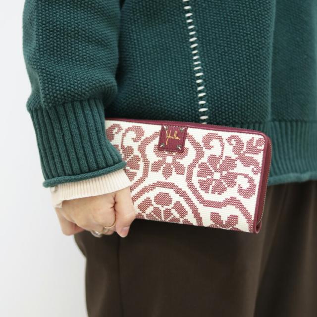 sybilla シビラ フガール ラウンドファスナー長財布 5470562