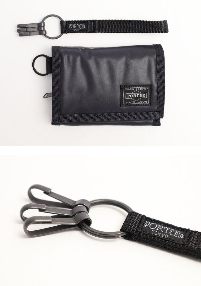 ポーター カプセル 三つ折り財布 555-06439 ディティール画像05