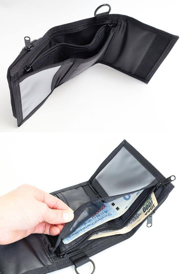 ポーター カプセル 三つ折り財布 555-06439 ディティール画像05