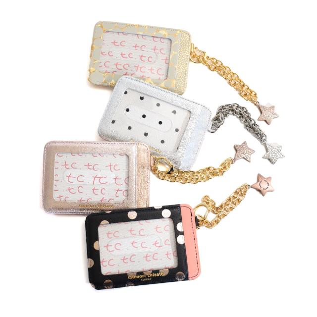 tsumori chisato CARRY ツモリチサト キャリー 新マルチドット 定期入れ パスケース 57006