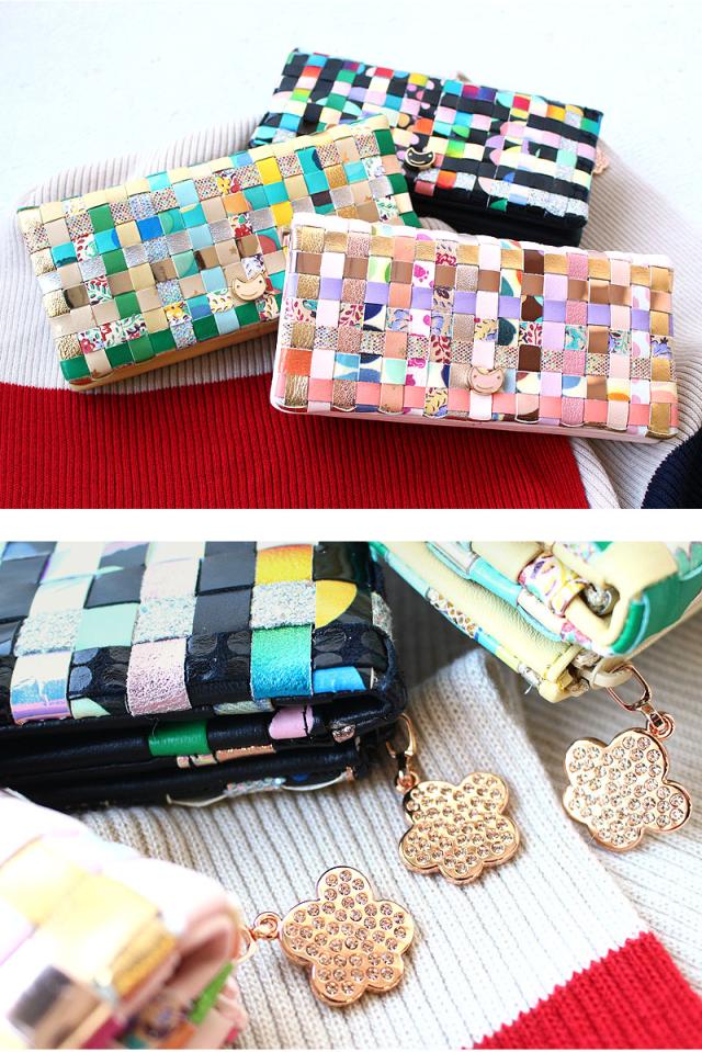 tsumori chisato ツモリチサト エポネコメッシュ 長財布 57642