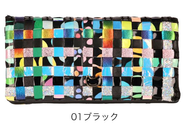tsumori chisato ツモリチサト エポネコメッシュ 長財布 57642