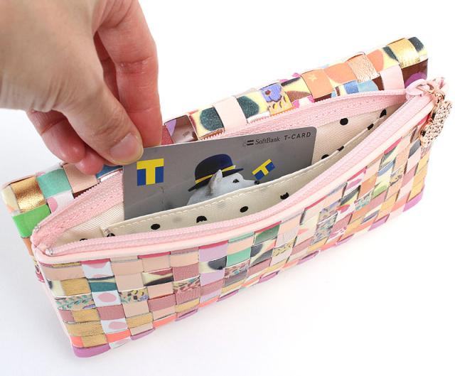 tsumori chisato ツモリチサト エポネコメッシュ 長財布 57642