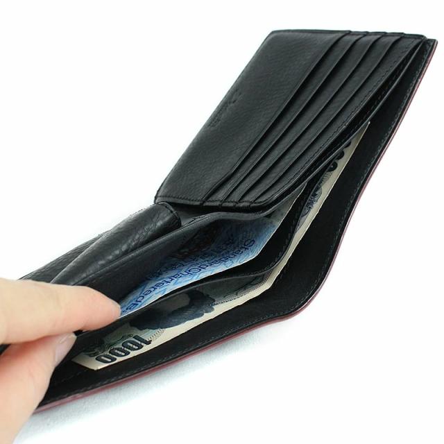 ダコタ ブラックレーベル セルバ 二つ折り財布 620210