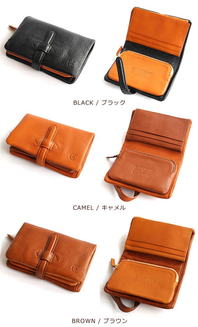 クレドラン アドレ 二つ折り財布 6218 カラーバリエーション2
