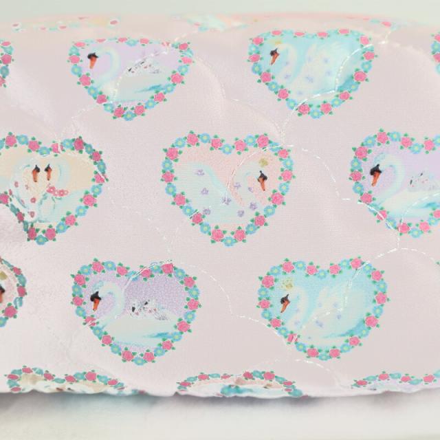 fafa NOELIA  キルティングポーチ - ピンクスワン 6243-2012