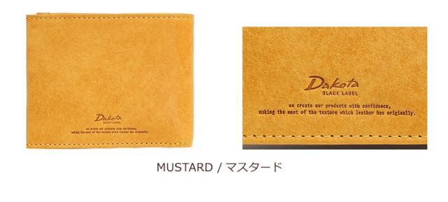 ダコタ ブラックレーベル ガウディ 二つ折り財布 626800 カラーバリエーション