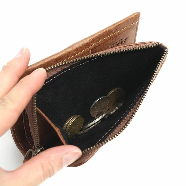 ダコタ ブラックレーベル ガウディ L字ファスナー財布 626801