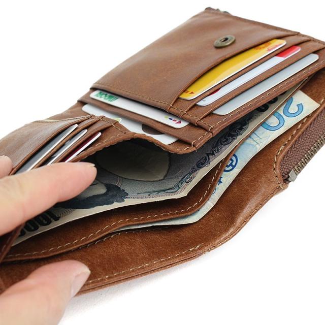 ダコタ ブラックレーベル ガウディ L字ファスナー財布 626801