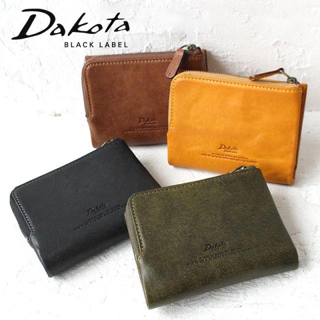 ダコタ ブラックレーベル ガウディ L字ファスナー財布 626801