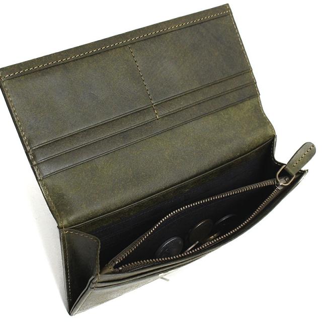 ダコタ ブラックレーベル ガウディ かぶせ長財布 626803