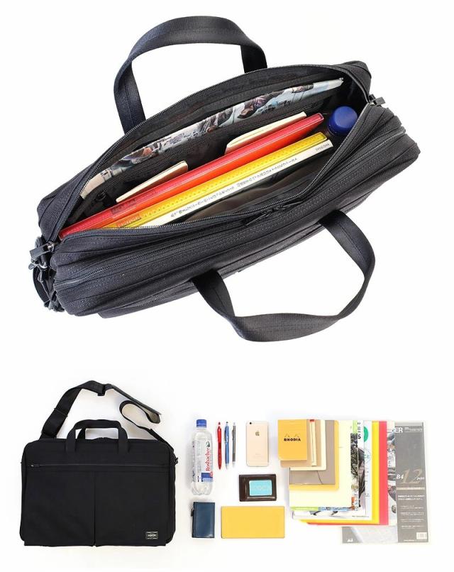 ポーター テンション 2WAYブリーフケース 627-17307 ディティール画像05