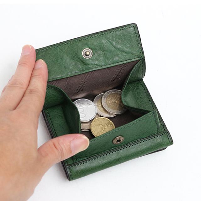 dakota ダコタ ブラックレーベル ミニモ 三つ折り財布