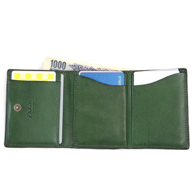 dakota ダコタ ブラックレーベル ミニモ 三つ折り財布