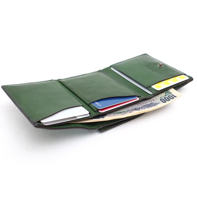 dakota ダコタ ブラックレーベル ミニモ 三つ折り財布