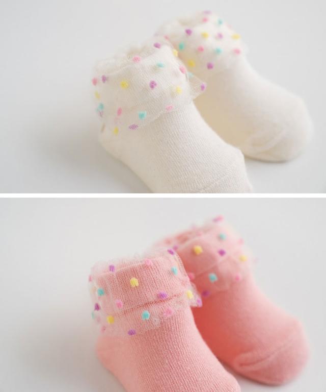 クリームシャンティ Creme Chantilly  スタイ＆ソックスのセット 642035