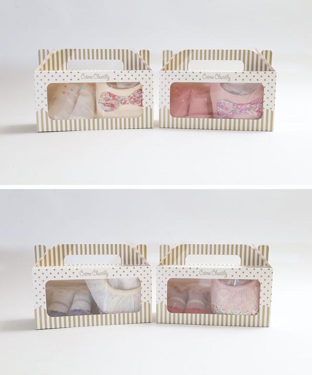 クリームシャンティ Creme Chantilly  スタイ＆ソックスのセット 642035