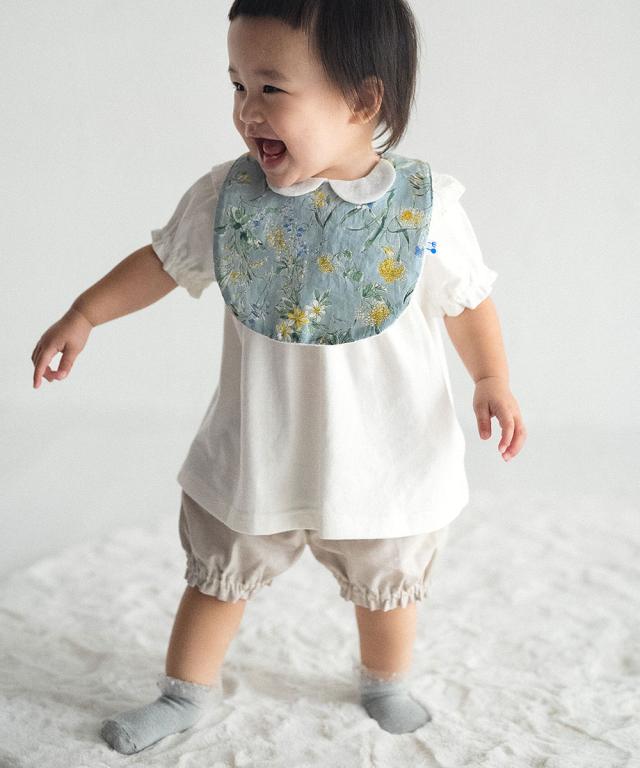 クリームシャンティ Creme Chantilly  花柄フリルスタイブルマセット 642059