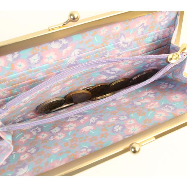 fafa LALLA　がま口 長財布 6427-2002