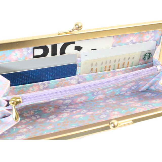 fafa LALLA　がま口 長財布 6427-2002