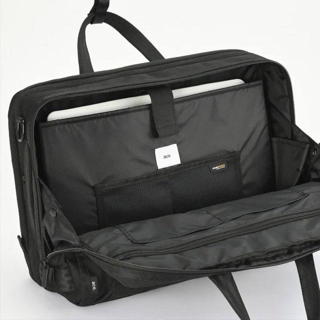 ノベルティ付 ポイント10%  エース デュラムーブ ビジネスバッグ ブリーフケース ショルダー ショルダーバッグ 2WAY ショルダー 撥水 2層 B4 A4 PC収納 15.6inch 拡張 21L 26L 68136