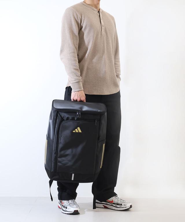 ポイント10％ adidas アディダス リュックサック スクールバッグ スクエア型 ボックス型 68571 大容量 15.6inch B4対応 30L 通学 リュック 通勤 正規品