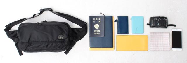 ポーター フラッシュ ウエストバッグ 689-05951 ディティール画像01