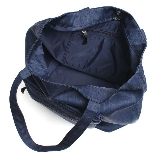 細部にもこだわったポーターのトートバッグ