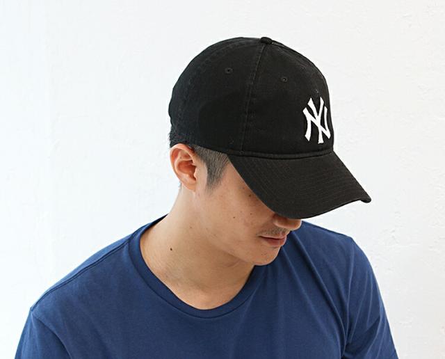 9TWENTY クロスストラップ ウォッシュドコットン ニューヨーク・ヤンキース