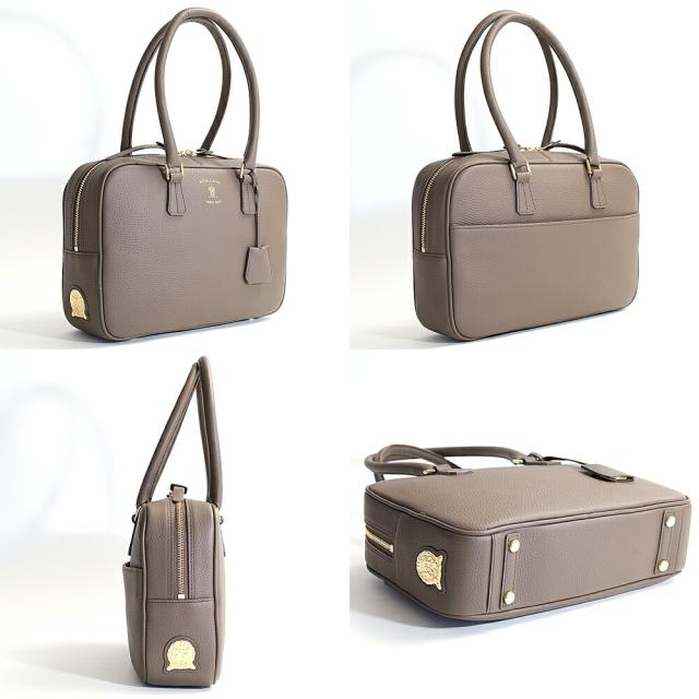 A.D.M.J. 牛革 ボストンバッグ 28cm