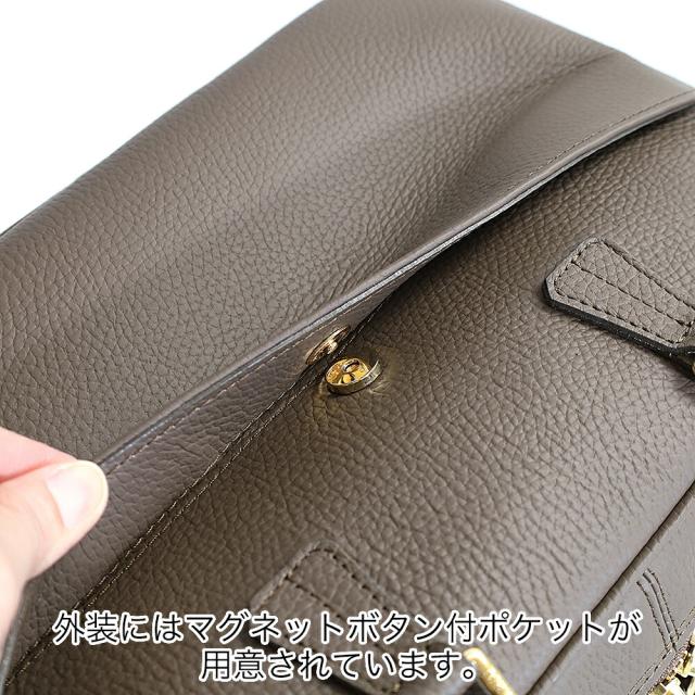 A.D.M.J. 牛革 ボストンバッグ 28cm