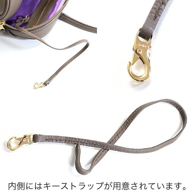 A.D.M.J. 牛革 ボストンバッグ 28cm