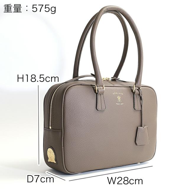 A.D.M.J. 牛革 ボストンバッグ 28cm