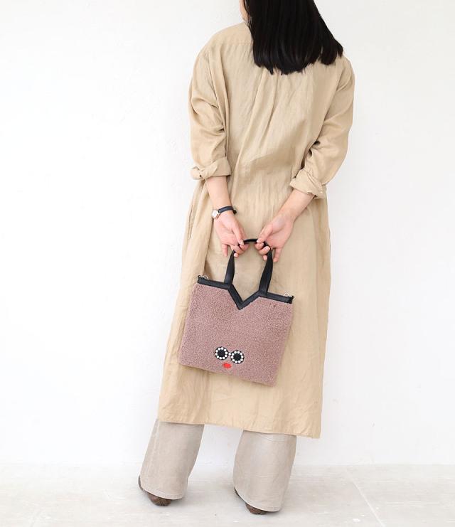 アジョリー ファーバッグ パールサングラス 2WAYトートバッグ aj-625