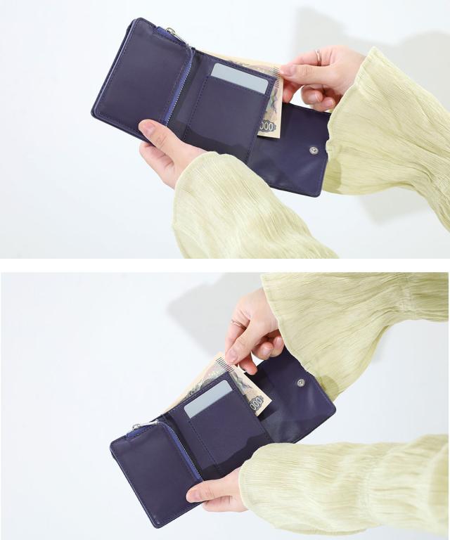 anello アネロ 三つ折り財布 