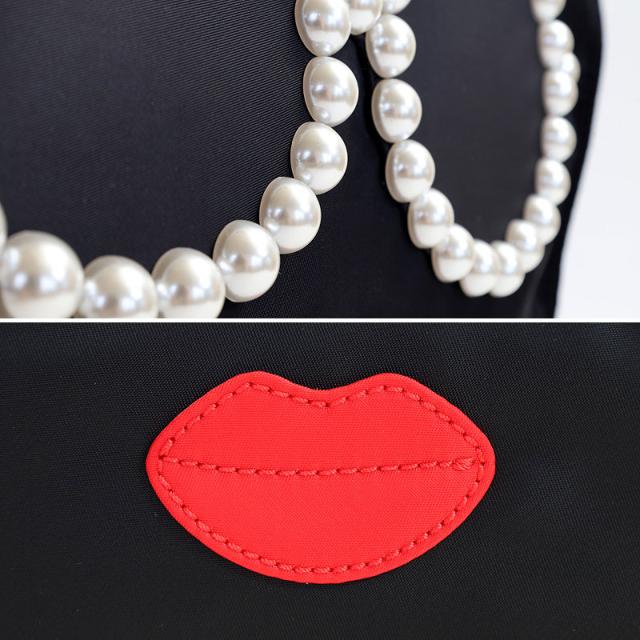 アジョリー a-jolie スクエアトートバッグ サングラスちゃん  ajym-146zip