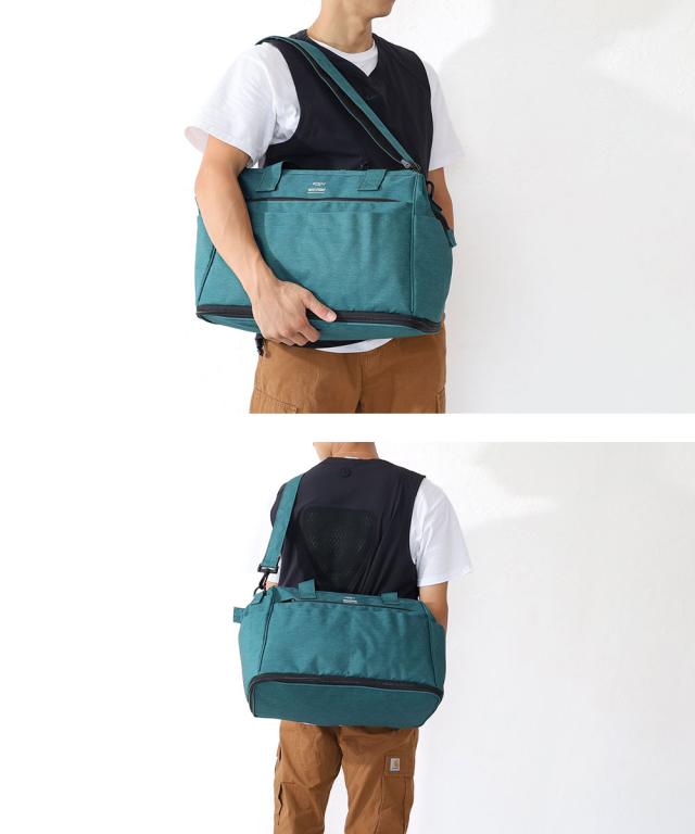 anello アネロ TRACK 2WAY 拡張ボストンバッグ