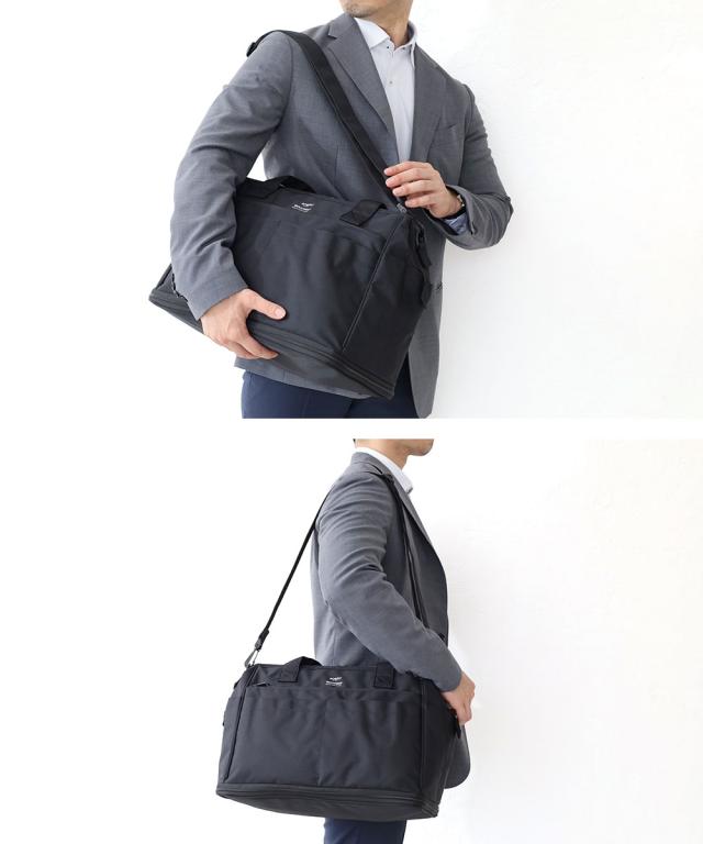 anello アネロ TRACK 2WAY 拡張ボストンバッグ