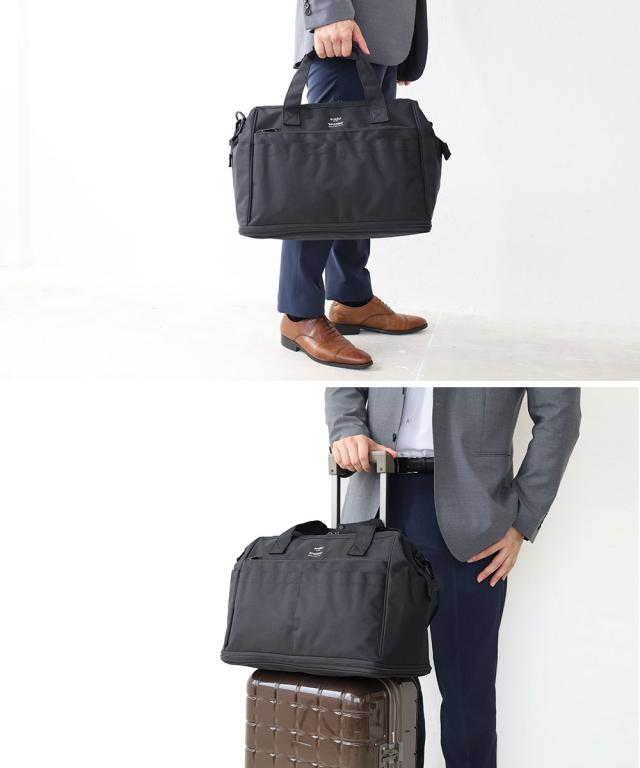 anello アネロ TRACK 2WAY 拡張ボストンバッグ