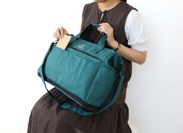 anello アネロ TRACK 2WAY 拡張ボストンバッグ