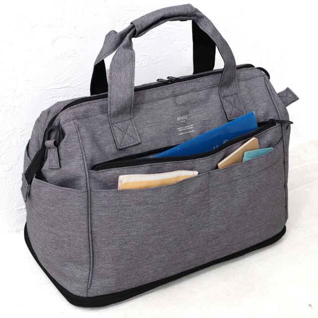 anello アネロ TRACK 2WAY 拡張ボストンバッグ