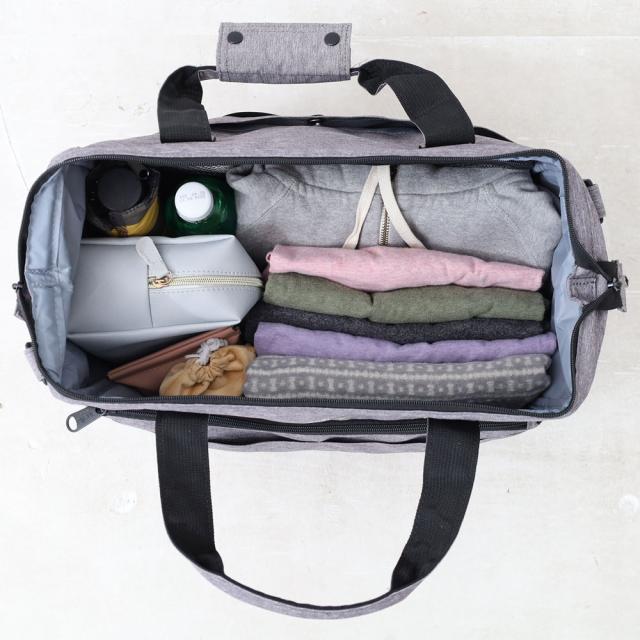 anello アネロ TRACK 2WAY 拡張ボストンバッグ