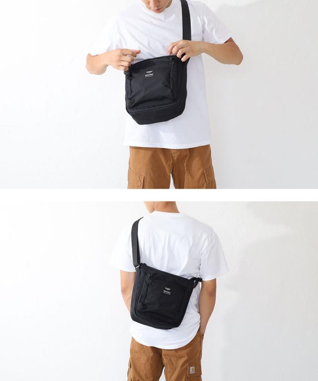 anello アネロ TRACK 縦型ショルダーバッグ 