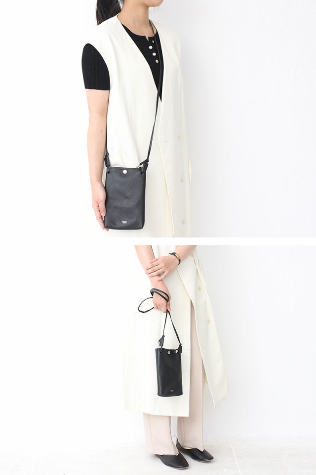 ブランクレ blancle マルチショルダーバッグ S.LEATHER SHOULDER